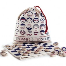 Mesdames & Monsieurs Draughts Game Mesdames & Monsieurs Draughts Game